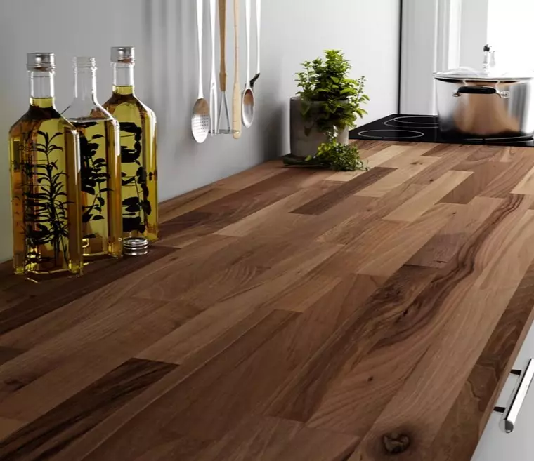 Encimeras de madera a medida en Zaragoza